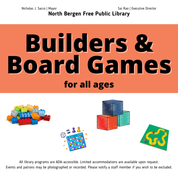Image for event: Builders &amp; Board Games