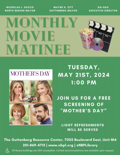 Image for event: Monthly Movie Matinee